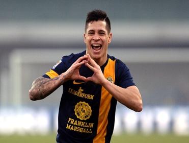 Argentinian forward Iturbe has netted four times this season